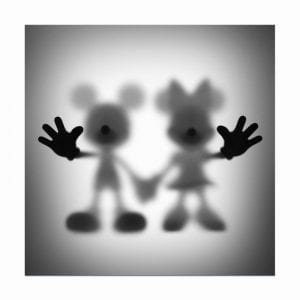 Mickey and Minnie Mouse Print